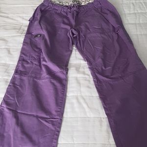 Koi medium scrub pants, purple